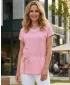 Hemd SAM 73 LOGENA LTSN484 ROSA