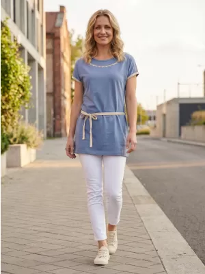 Hemd SAM 73 LOGENA LTSN484 HELLBLAU