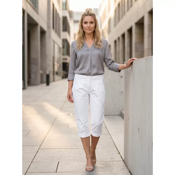  Frauen 3/4 Hosen SAM 73 ELINA LPAN327 WEIß 