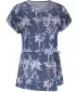 Damen-T-Shirt mit kurzen Ärmeln ALPINE PRO KEMRA LTSN489 BLAU