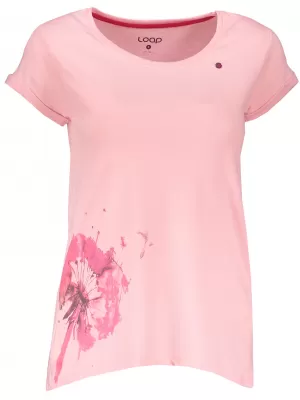 Damen-T-Shirt LOAP ALIENA CLW1960 ROSA/ROT