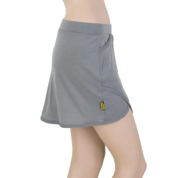  Damenrock SENSOR MERINO ACTIVE GRAU 
