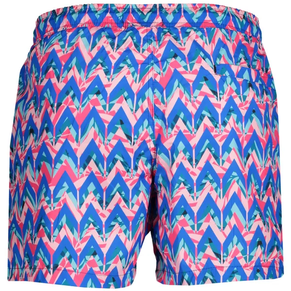  Shorts OMBRE AW151 BLAU/KORALLE 