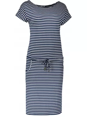 Kleid NUMOCO A139-1 BLAUE STREIFEN