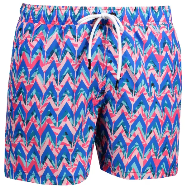  Shorts OMBRE AW151 BLAU/KORALLE 