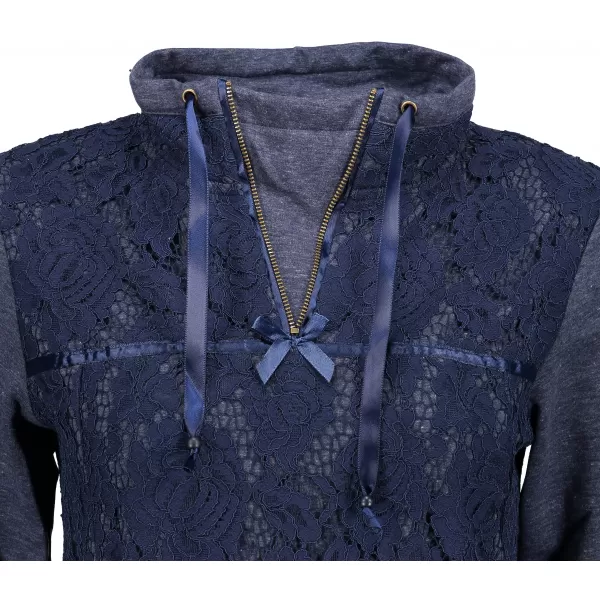  Damen-Sweatshirt KIXMI INDEA DUNKELBLAU 