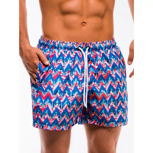  Shorts OMBRE AW151 BLAU/KORALLE 