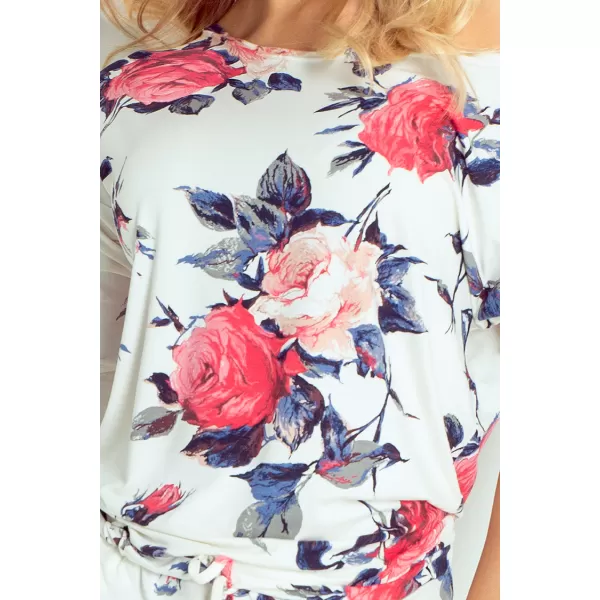  Kleid NUMOCO A13-49 FARBIGE BLUMEN 