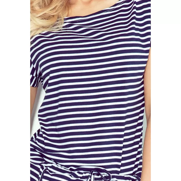  Kleid NUMOCO A139-1 BLAUE STREIFEN 
