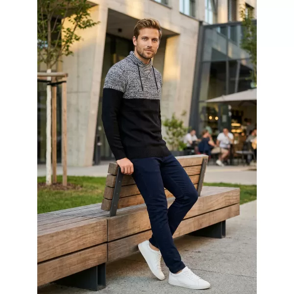  Herrenpullover ALTISPORT HIEUX MPLP076 SCHWARZ 