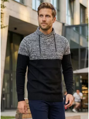 Herrenpullover ALTISPORT HIEUX MPLP076 SCHWARZ