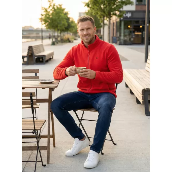  Fleece-Sweatshirt für Herren ALTISPORT DANER MSWP237 ROT 