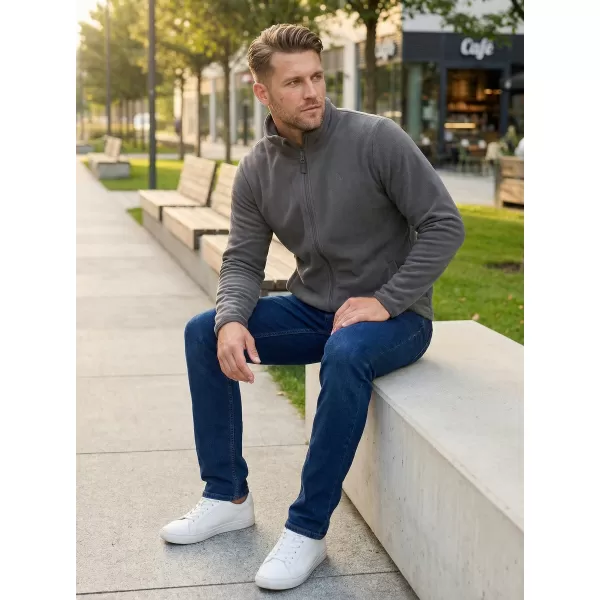  Fleece-Sweatshirt für Herren ALTISPORT DANER MSWP237 HELLGRAU 