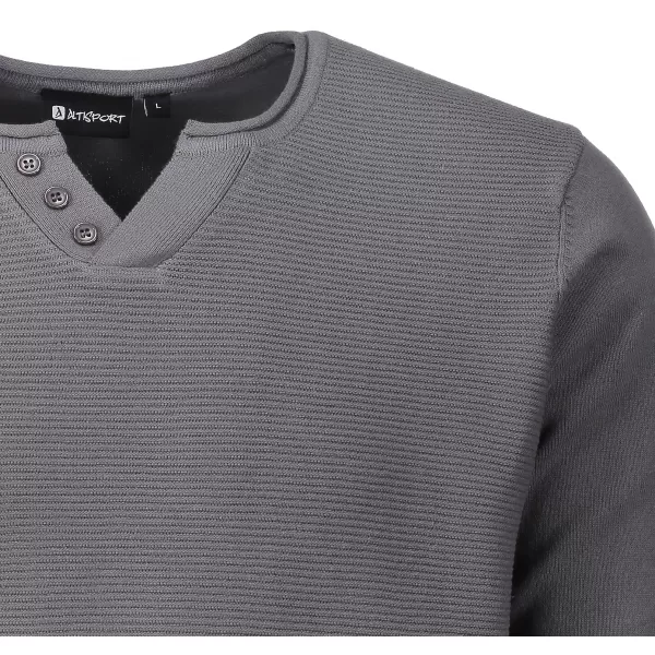  Herrenpullover ALTISPORT JOANES MPLP075 HELLGRAU 