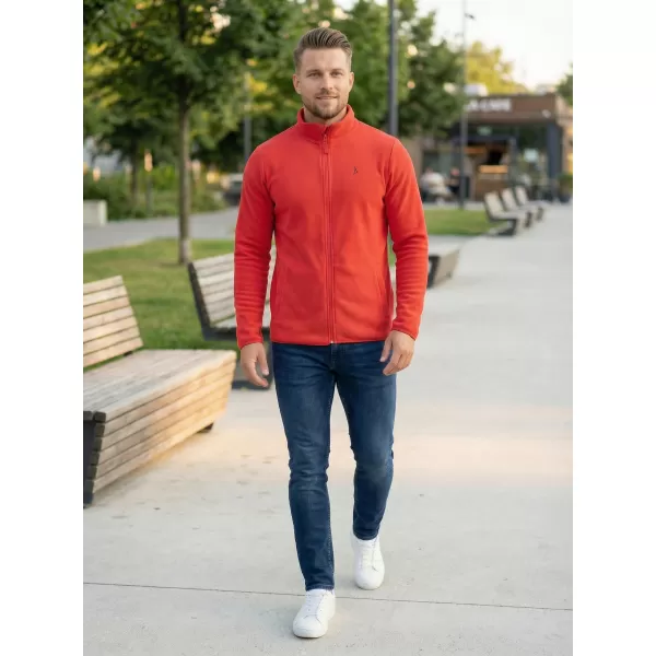  Fleece-Sweatshirt für Herren ALTISPORT DANER MSWP237 ROT 