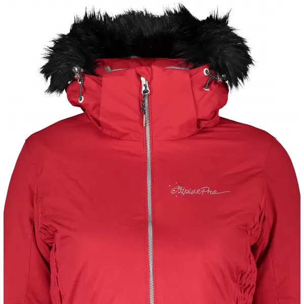  Winterjacke für Frauen ALPINE PRO MEMKA 4 LJCP355 ROT 