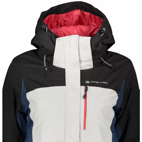  Ladies 'Skijacke ALPINE PRO SARDARA 3 LJCP352 SCHWARZ 