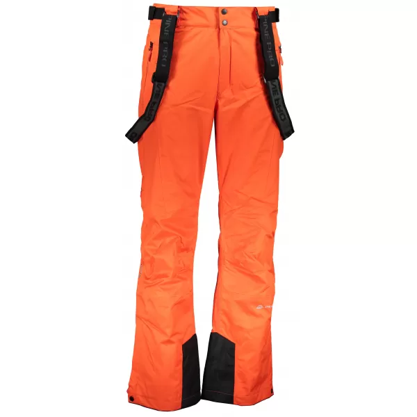  Skihosen ALPINE PRO SANGO 7 MPAP394 ORANGE 