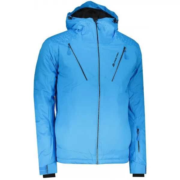  Herren -Skijacke ALPINE PRO MIKAER 3 MJCP368 HELLBLAU 