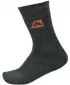 Socken ALPINE PRO OTHAR USCP058 DUNKELGRAUE HIGHLIGHTS/ORANGE