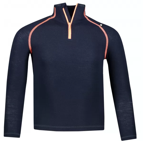  Thermo -Shirt ALPINE PRO GENETO KUNP017 BLAU/ROT 
