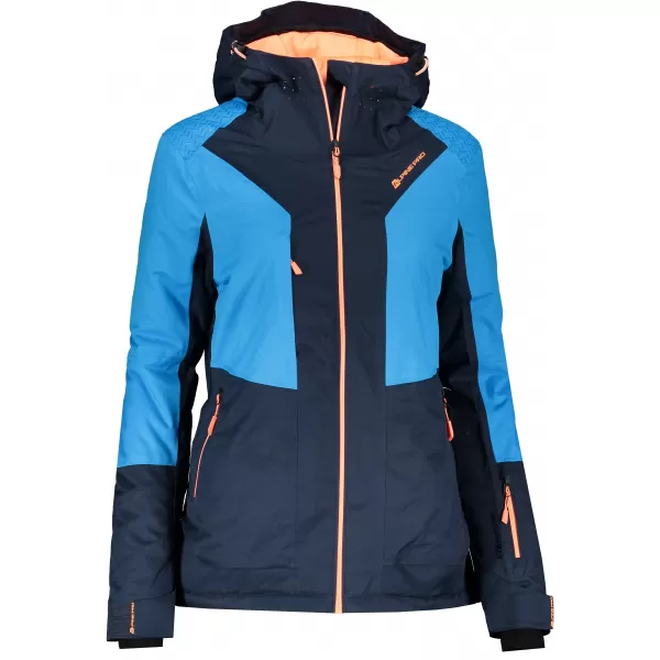  Ladies 'Skijacke ALPINE PRO MIKAERA 3 LJCP351 DUNKELBLAU 