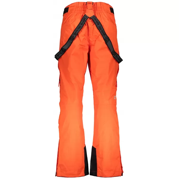  Skihosen ALPINE PRO SANGO 7 MPAP394 ORANGE 