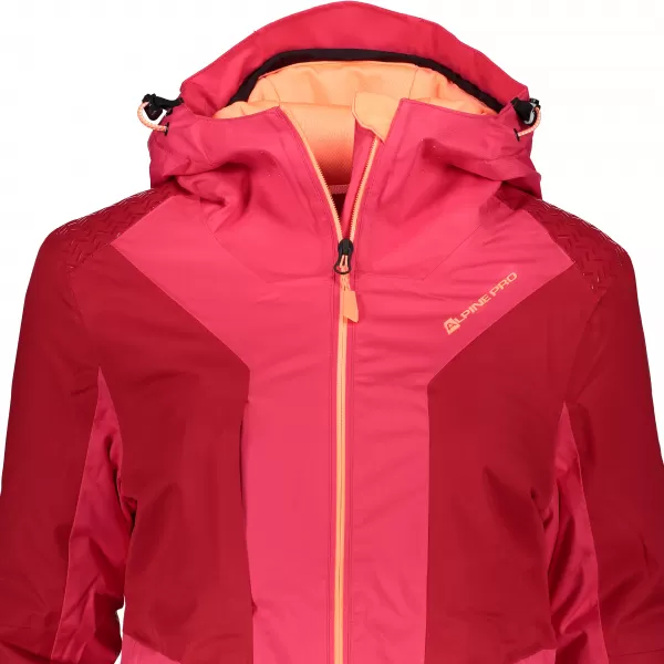  Ladies 'Skijacke ALPINE PRO MIKAERA 3 LJCP351 ROSA 