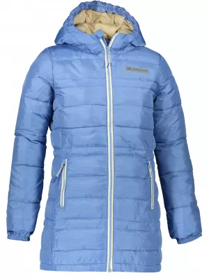 Mantel für Mädchen ALPINE PRO OMEGO 2 KCTP016 BLAU