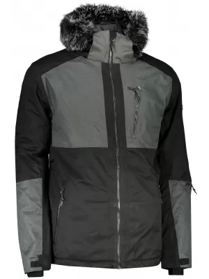 Herren -Skijacke ALPINE PRO DOR 2 MJCP372 SCHWARZ