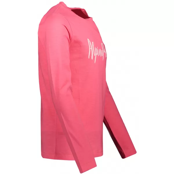  Langes Kinder -Shirt für Kinder ALPINE PRO CAMRO KTSP263 ROSA 