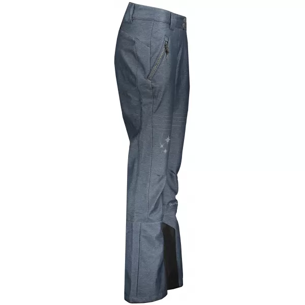  Frauenwinter -Softshellhose für Frauen ALPINE PRO KARIA 4 LPAP373 DUNKELBLAU 