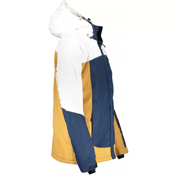  Herren -Skijacke ALPINE PRO SARDAR 3 MJCP369 WEIß 