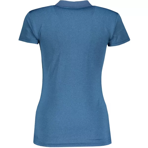  Frauenfunktional T -Shirt mit Kragen ALPINE PRO FRIDA LTSP636 BLAU 