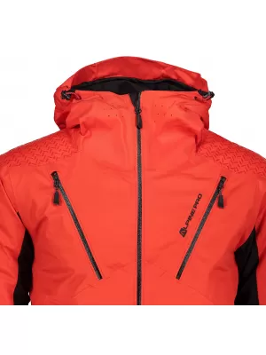 Herren -Skijacke ALPINE PRO MIKAER 3 MJCP368 ROT