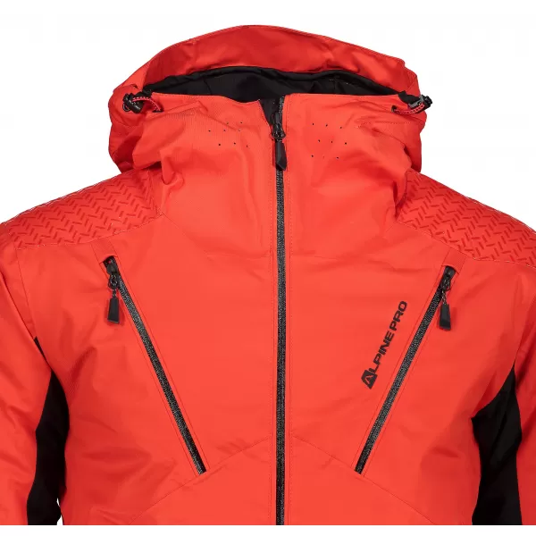  Herren -Skijacke ALPINE PRO MIKAER 3 MJCP368 ROT 