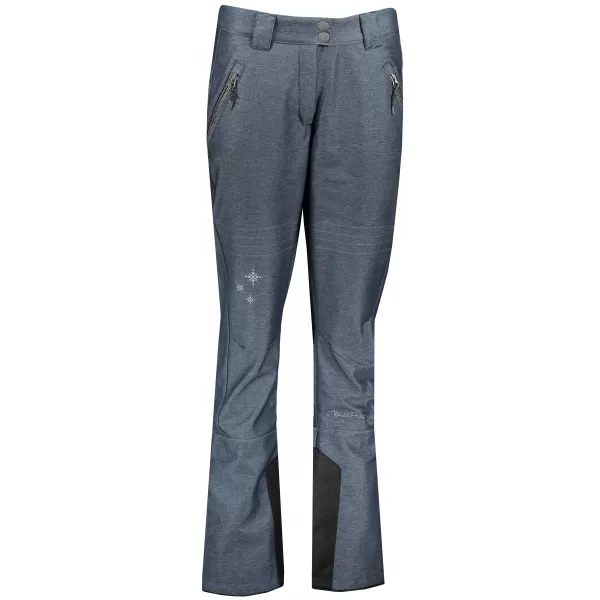  Frauenwinter -Softshellhose für Frauen ALPINE PRO KARIA 4 LPAP373 DUNKELBLAU 