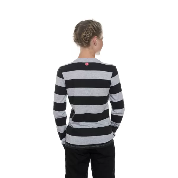  Girl's T -Shirt mit langen Ärmeln SAM 73 GT 534 HELLGRAU 