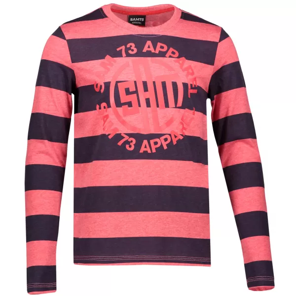  Boy T -Shirt mit langen Ärmeln SAM 73 BT 533 ROT 