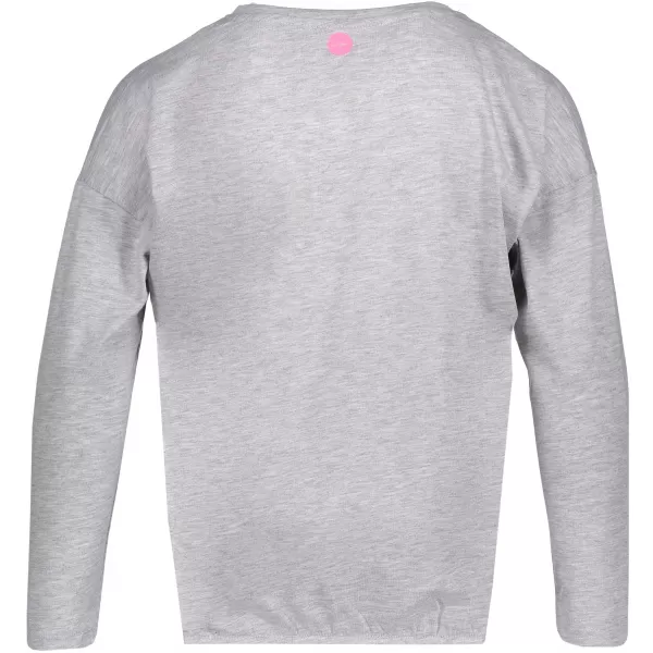  Girl's T -Shirt mit langen Ärmeln SAM 73 GT 533 HELLGRAU 