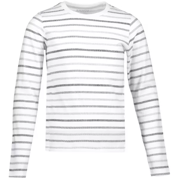  Kinder-T-Shirt mit langen Ärmeln SAM 73 KTSP220 HELLGRAU 