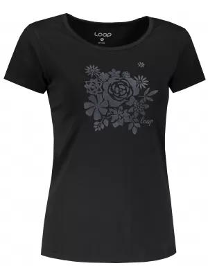 Damen-T-Shirt LOAP ANICKA CLW19145 SCHWARZ