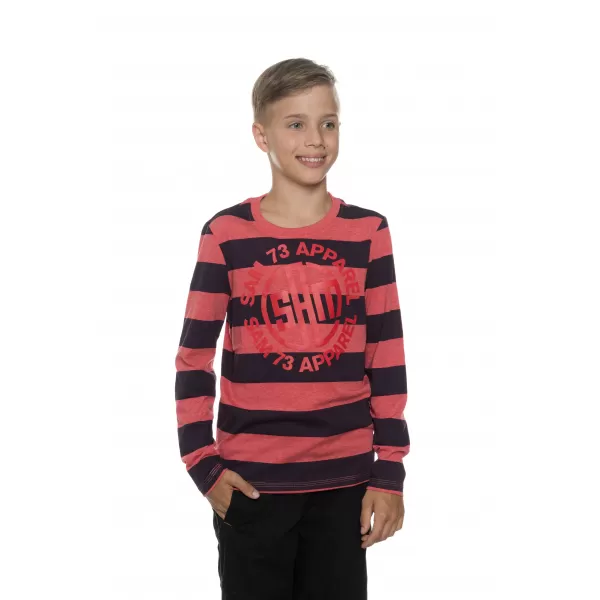  Boy T -Shirt mit langen Ärmeln SAM 73 BT 533 ROT 