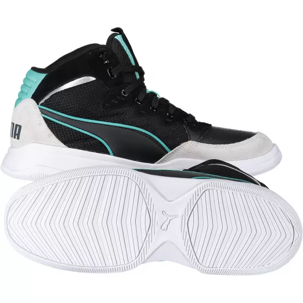  Herrenschuhe PUMA RB PLAYOFF SD 37054701 PUMA SCHWARZ/PUMA WEIß 