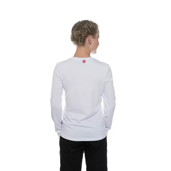  Girl's T -Shirt mit langen Ärmeln SAM 73 GT 531 WEIß 
