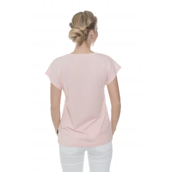  Frauen t -Shirt mit kurzen Ärmeln SAM 73 LTSP541 HELLROSA 