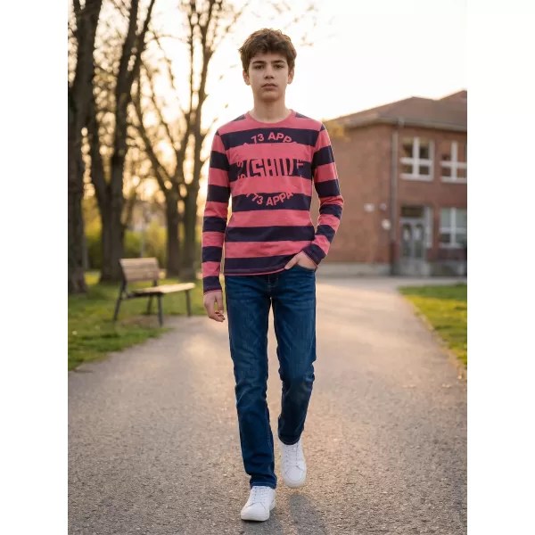  Boy T -Shirt mit langen Ärmeln SAM 73 BT 533 ROT 