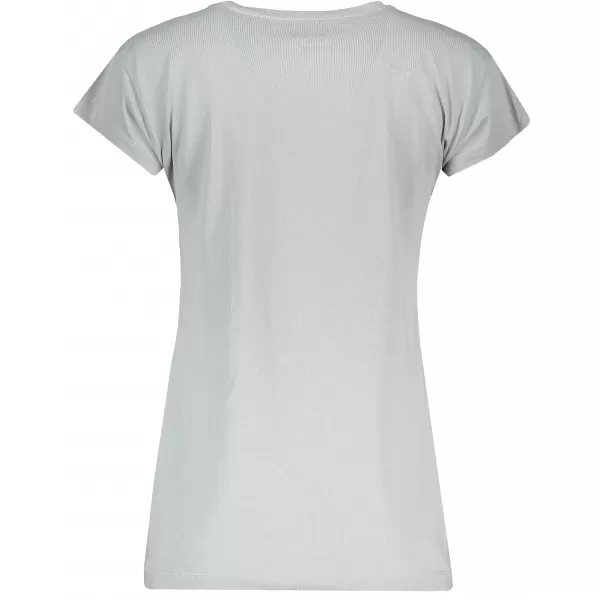  Frauen t -Shirt mit kurzen Ärmeln SAM 73 LTSP534 HELLGRAU 