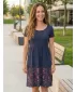 Kleid ALTISPORT SIRIUSA LSKR249 BLAU