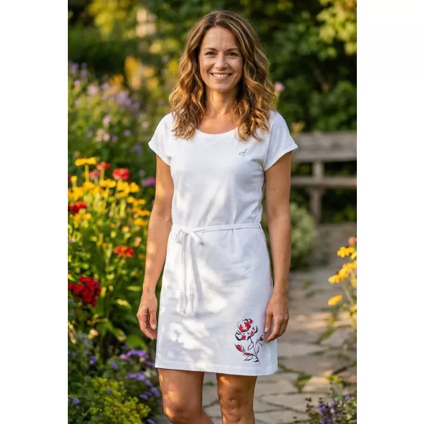  Kleid ALTISPORT ALWILDA LSKR251 WEIß 